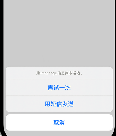 新巴尔虎右apple维修iPhone上无法正常发送iMessage信息